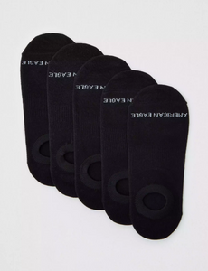 AE INVISIBLE SOCKS 5-PACK MALE - Naughty Panda Outlet