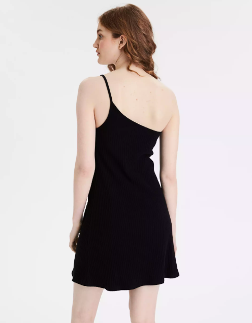 AE ONE SHOULDER BODYCON MINI DRESS - Naughty Panda Outlet