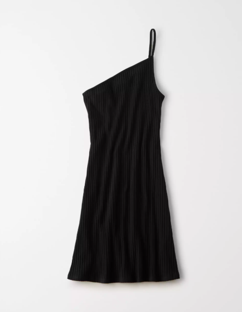 AE ONE SHOULDER BODYCON MINI DRESS - Naughty Panda Outlet