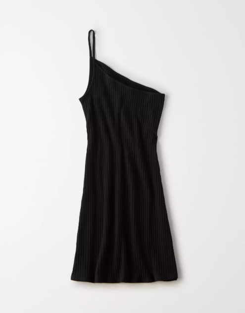 AE ONE SHOULDER BODYCON MINI DRESS - Naughty Panda Outlet