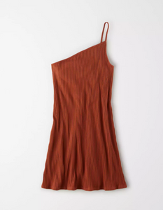 AE ONE SHOULDER BODYCON MINI DRESS - Naughty Panda Outlet