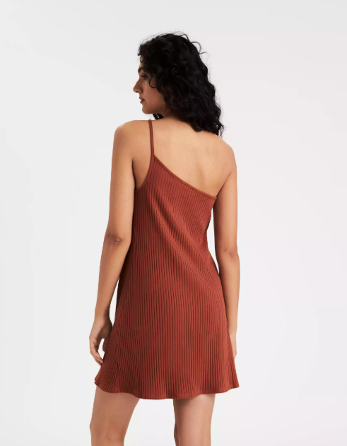 AE ONE SHOULDER BODYCON MINI DRESS - Naughty Panda Outlet