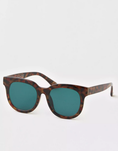 AE SQUARE TORTOISE SUNGLASSES - Naughty Panda Outlet