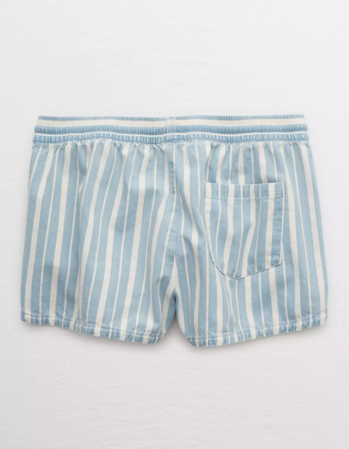 AE AERIE CHAMBRAY SHORT - Naughty Panda Outlet