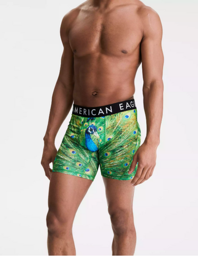 AE PEACOCK 6 FLEX BOXER BRIEF - Naughty Panda Outlet