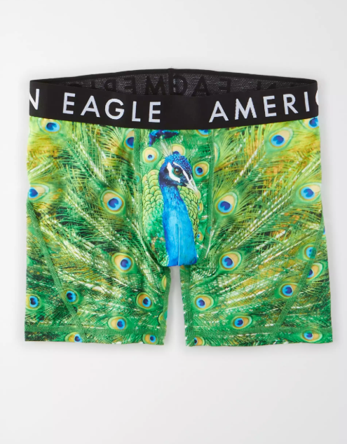 AE PEACOCK 6 FLEX BOXER BRIEF - Naughty Panda Outlet