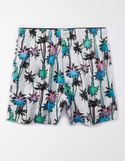 AE DIP PALMS STRETCH BOXER SHORT - Naughty Panda Outlet