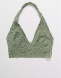AE AERIE SOFTEST LACE HALTER BRALETTE - Naughty Panda Outlet