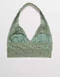 AE AERIE SOFTEST LACE HALTER BRALETTE - Naughty Panda Outlet