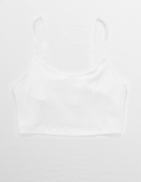 AE AERIE CHILL RIBBED LONGLINE BRALETTE - Naughty Panda Outlet