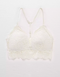 AE AERIE EYELASH LACE PADDED BRALETTE - Naughty Panda Outlet