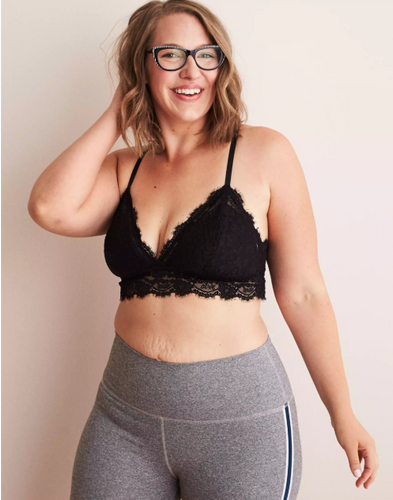 AE AERIE EYELASH LACE PADDED BRALETTE - Naughty Panda Outlet