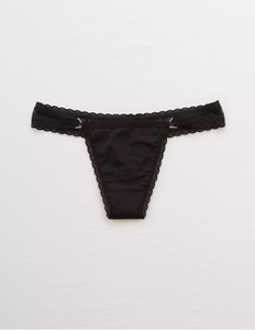 AE AERIE POP! SHINE THONG UNDERWEAR - Naughty Panda Outlet