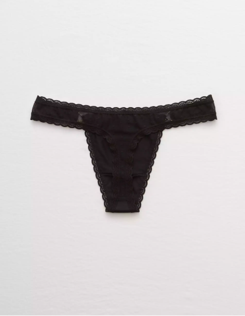 AE AERIE POP! SHINE THONG UNDERWEAR - Naughty Panda Outlet