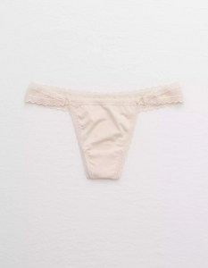 AE AERIE POP! SHINE THONG UNDERWEAR - Naughty Panda Outlet