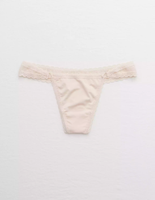 AE AERIE POP! SHINE THONG UNDERWEAR - Naughty Panda Outlet