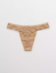 AE AERIE POP! SHINE THONG UNDERWEAR - Naughty Panda Outlet