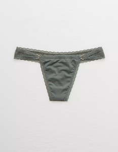 AE AERIE POP! SHINE THONG UNDERWEAR - Naughty Panda Outlet