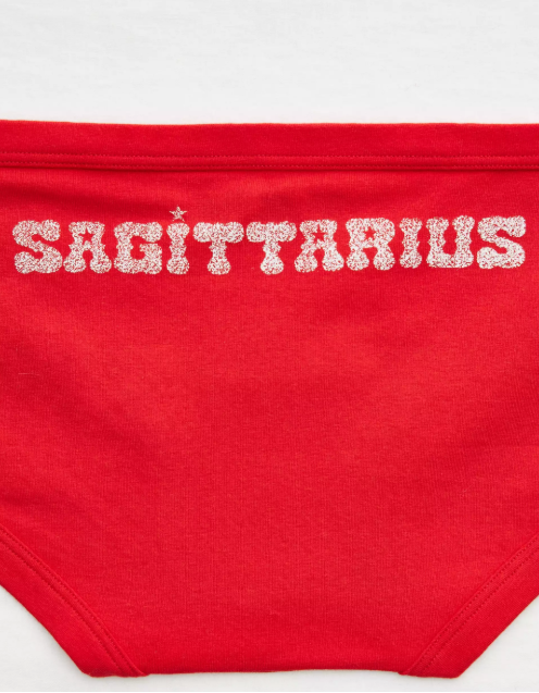 AE AERIE COTTON BOYBRIEF UNDERWEAR SAGITTARIUS - Naughty Panda Outlet