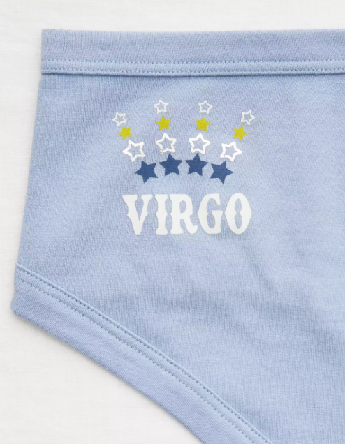 AE AERIE COTTON BOYBRIEF UNDERWEAR VIRGO - Naughty Panda Outlet