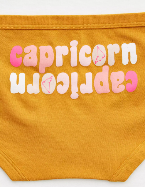 AE AERIE COTTON BOYBRIEF UNDERWEAR CAPRICORN - Naughty Panda Outlet