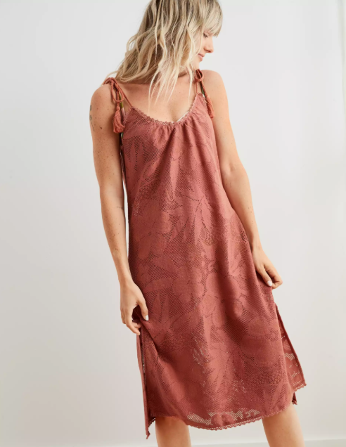 AE Aerie Cheetah Lace Cover Up - Naughty Panda Outlet